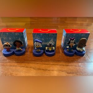 McDonalds 2025 Disney 70th Anniversary Toy Bundle